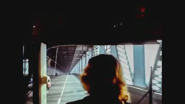 San Francisco, USA 1979, Podróżować autostradą San Francisco — Wideo stockowe