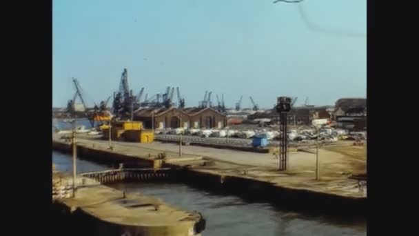 France 1973, Calais view 7 — 图库视频影像