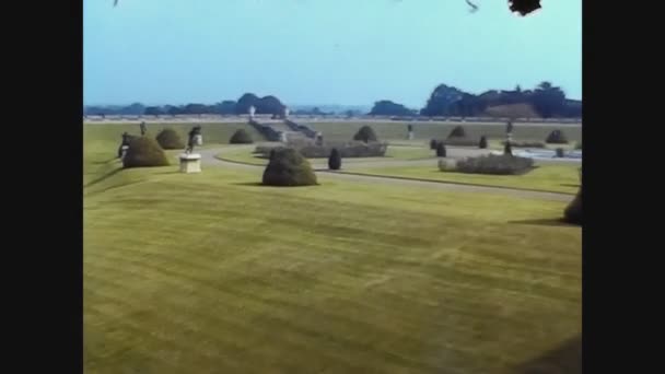Velká Británie 1979, Windsor castle in London — Stock video