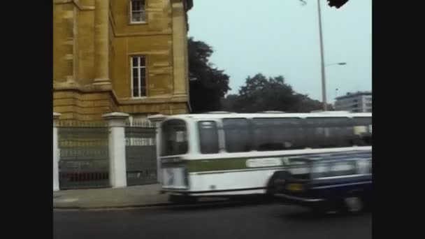 イギリス1979年ロンドン・ストリート・ビュー3 — ストック動画