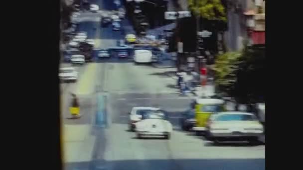 San Francisco, USA 1979, San Francisco street view 7 — Stock Video