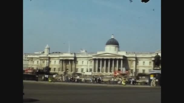 イギリス1979年ロンドン・ストリート・ビュー — ストック動画