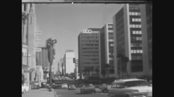 ロサンゼルス,アメリカ1979年,ロサンゼルスの建物3 — ストック動画