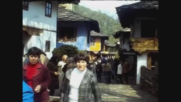 Bulgarie 1975, Bulgarie vue sur le petit village 5 — Video