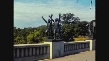 Norveç 1979, Frogner Park manzarası 70 'lerde