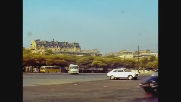 Francia 1976, Arco del Triunfo París 5 — Vídeo de stock