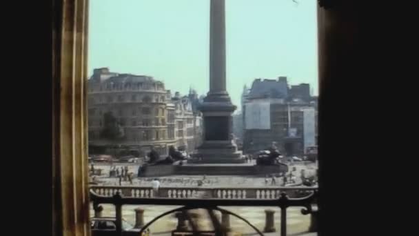 イギリス1979年ロンドンのピカデリー・サーカス2 — ストック動画