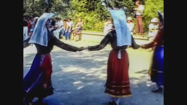 Ελλάδα 1978, Έλληνες παραδοσιακοί χορευτές — Αρχείο Βίντεο