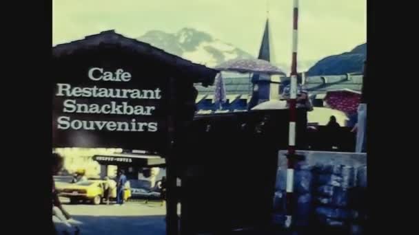 Lichtenstein 1975, Vaduz vue sur la rue 9 — Video