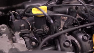 Araba motoru detayı 2