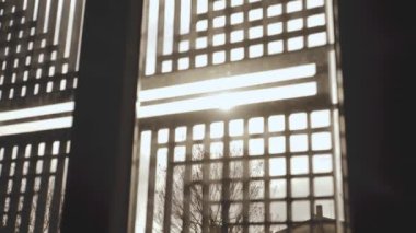 Pencereden süzülen güneş