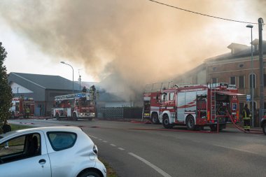 VILLANOVA DEL GHEBBO, İTALYA 23 Mart 2021: