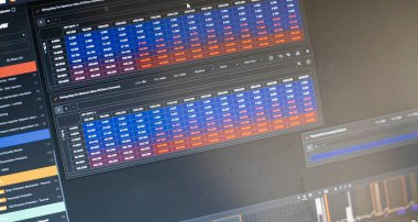 Değişiklikler için harita açık olan eko ayar yazılımı ekran detayı