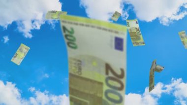 Avro parası düşen gökyüzü 2