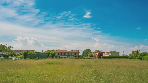 Time Lapse Country Village Far Italy — Stok video