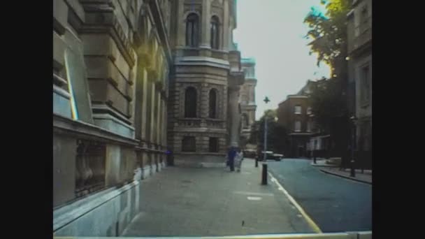 London Egyesült Királyság 1977 Május Downing Street Londonban Években — Stock videók