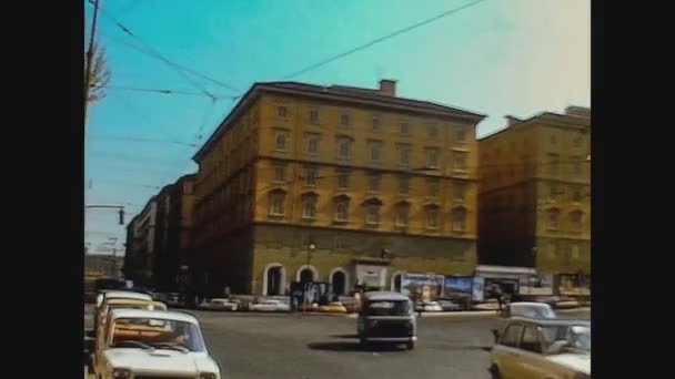 Roma Italia Abril 1974 Iglesia Santa Maria Maggiore Roma Los — Vídeos de Stock