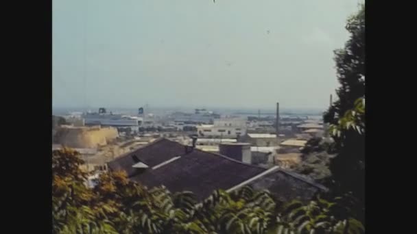 Ηρακλειο Ελλαδα Αυγουστοσ 1978 Θέα Στην Οδό Ηρακλείου Στη Δεκαετία — Αρχείο Βίντεο