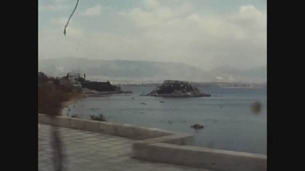 Atheny Grecja Sierpień 1978 Widok Portu Atenach Latach Tych — Wideo stockowe