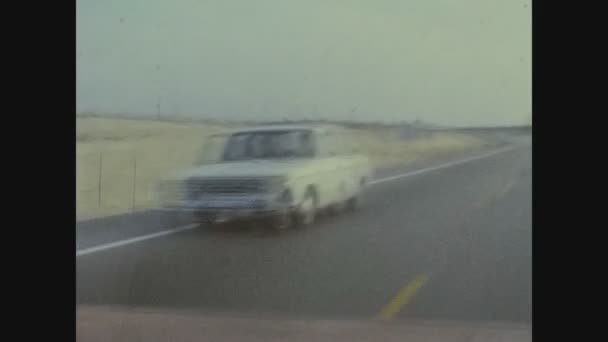 Мадрид Испания Кирка 1975 Путешествие Испании Автомобиле — стоковое видео