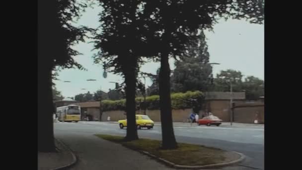 Copenhagen Denmark June 1975 Copenhagen Street View — Stock Video