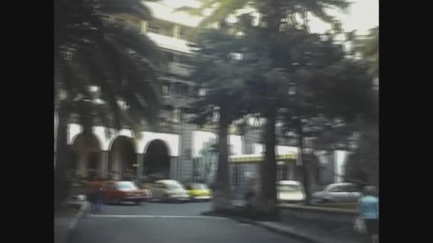 Las Palmas Dezembro Espanha 1976 Las Palmas Street View — Vídeo de Stock