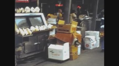 SAN FRANCISCO, ABD Ekim 1972: 70 'lerde San Francisco sokak manzarası