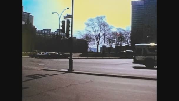 New York Usa Novembre 1975 Vue Des Rues New York — Video