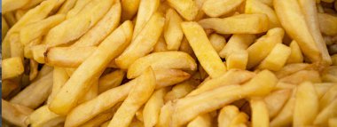 Lezzetli Chips doku pankartı, kopya alanı ile pankart resmi