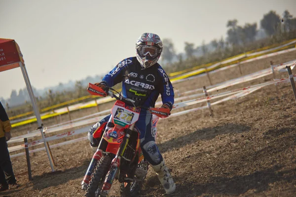 Rovigo Italië Juli 2021 Motocross Race Detail — Stockfoto