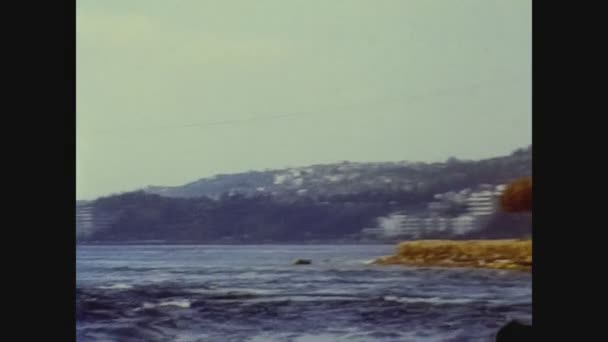 Istanbul Turquía Agosto 1974 Castillo Rumelihisar Los Años — Vídeos de Stock