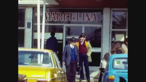 Valencia Espanha Outubro 1981 Valência Vista Rua Nos Anos — Vídeo de Stock