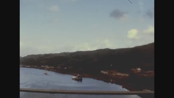 Loch Lomond United Kingdom May 1974 Лох Ломонд Ландшафт — стокове відео