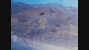 MARRAKESH, FOCCO MAYIS 1970: 70 'lerde Marakeş çöl seyahati