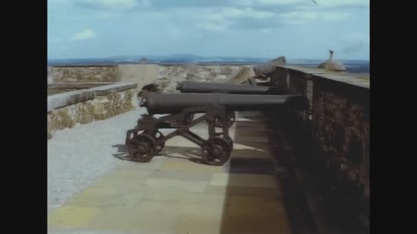 Stirling Royaume Uni Mai 1974 Vue Château Stirling Avec Les — Video
