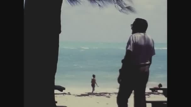 San Croix Islas Virgen Mayo 1973 Faro Las Islas Vírgenes — Vídeo de stock