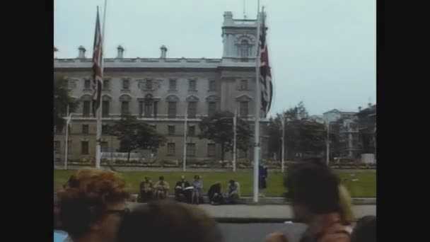 Londres Reino Unido Maio 1975 Palácio Westminster Nos Anos — Vídeo de Stock