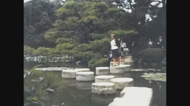WAKAKUSA, Japonya Mayıs 1974: Japonya 'daki Nara Parkı
