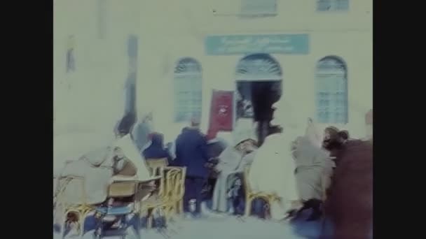 Cartago Túnez Junio 1960 Carthage Street View — Vídeo de stock