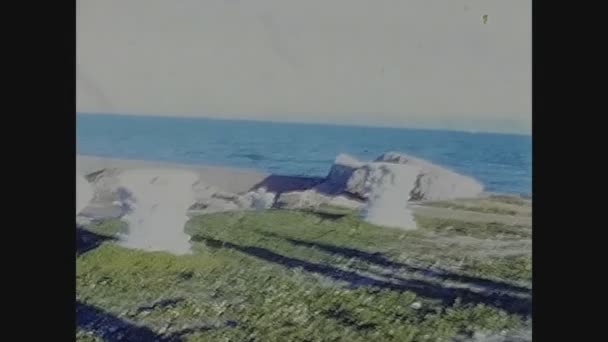 1960年 昭和35年 6月チュニジアのカルタゴ遺跡群60年代の風景 — ストック動画