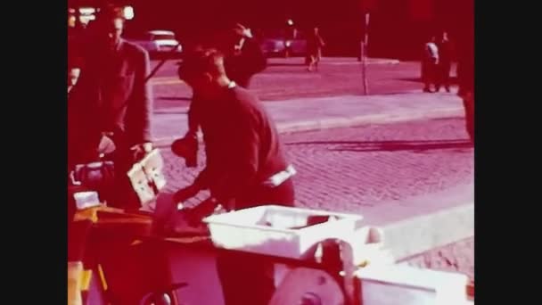 Oslo Norway Circa 1964 항구의 — 비디오