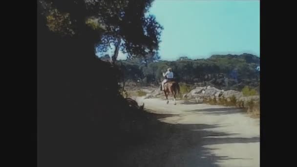 Lloret Mar Spain June 1965 Lloret Mar Coast View — Stock Video