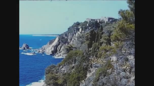 Lloret Mar Spanyolország 1965 Június Costa Brava Látképe Években — Stock videók