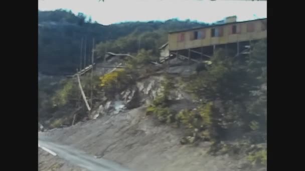 Lugano Suiza Mayo 1963 Casa Obra Las Montañas Los Años — Vídeos de Stock