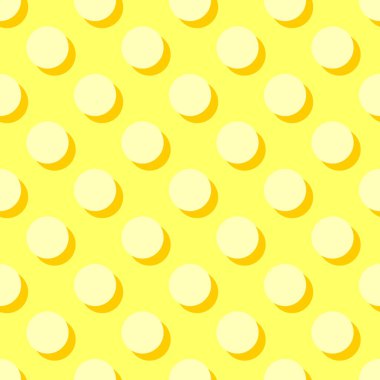 Döşeme vektör deseni lekeli ve Sarı zemin üzerine portakal gölge