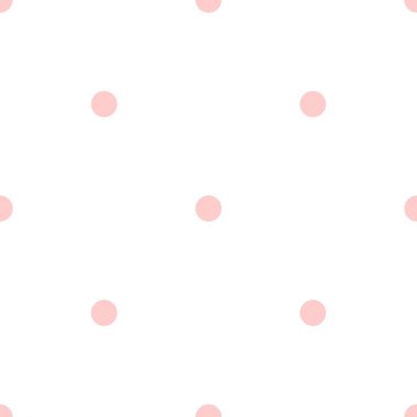 Pembe lekeli beyaz arka plan üzerinde döşeme vektör deseni