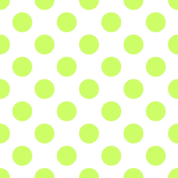 Motif Vectoriel Sans Couture Avec Mignons Pois Verts Menthe Pastel — Image vectorielle