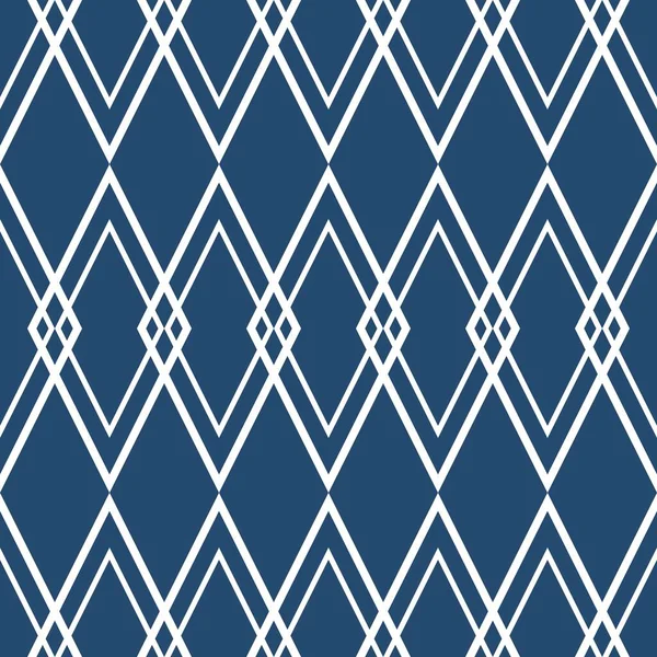 Плитка Векторний Візерунок Або Синьо Білий Фон — стоковий вектор