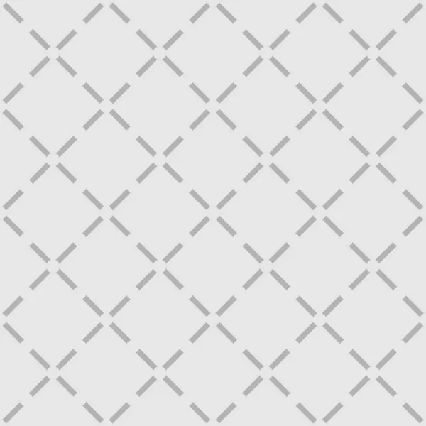 Motif Vectoriel Gris Carrelage Papier Peint Décoration Sans Couture — Image vectorielle