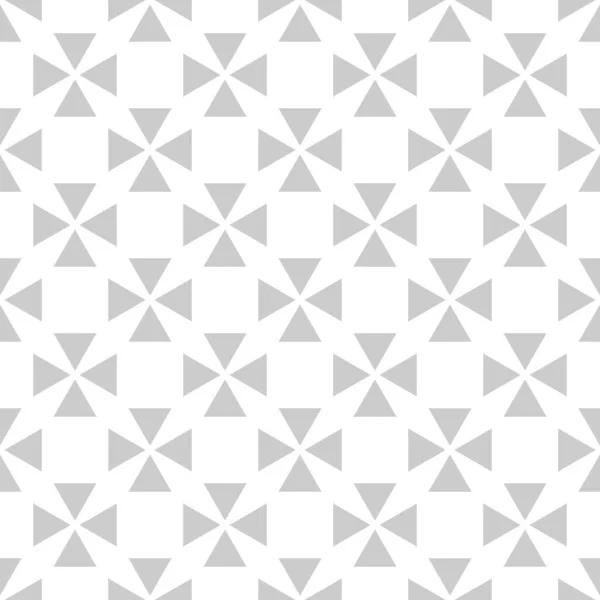 Azulejo Vector Gris Fondo Blanco Patrón Oscuro Sin Costuras — Archivo Imágenes Vectoriales